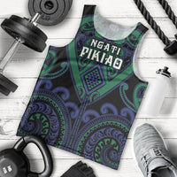 Custom Aotearoa Ngati Pikiao Men Tank Top Maori Tribal Pattern LT05 - Polynesian Pride