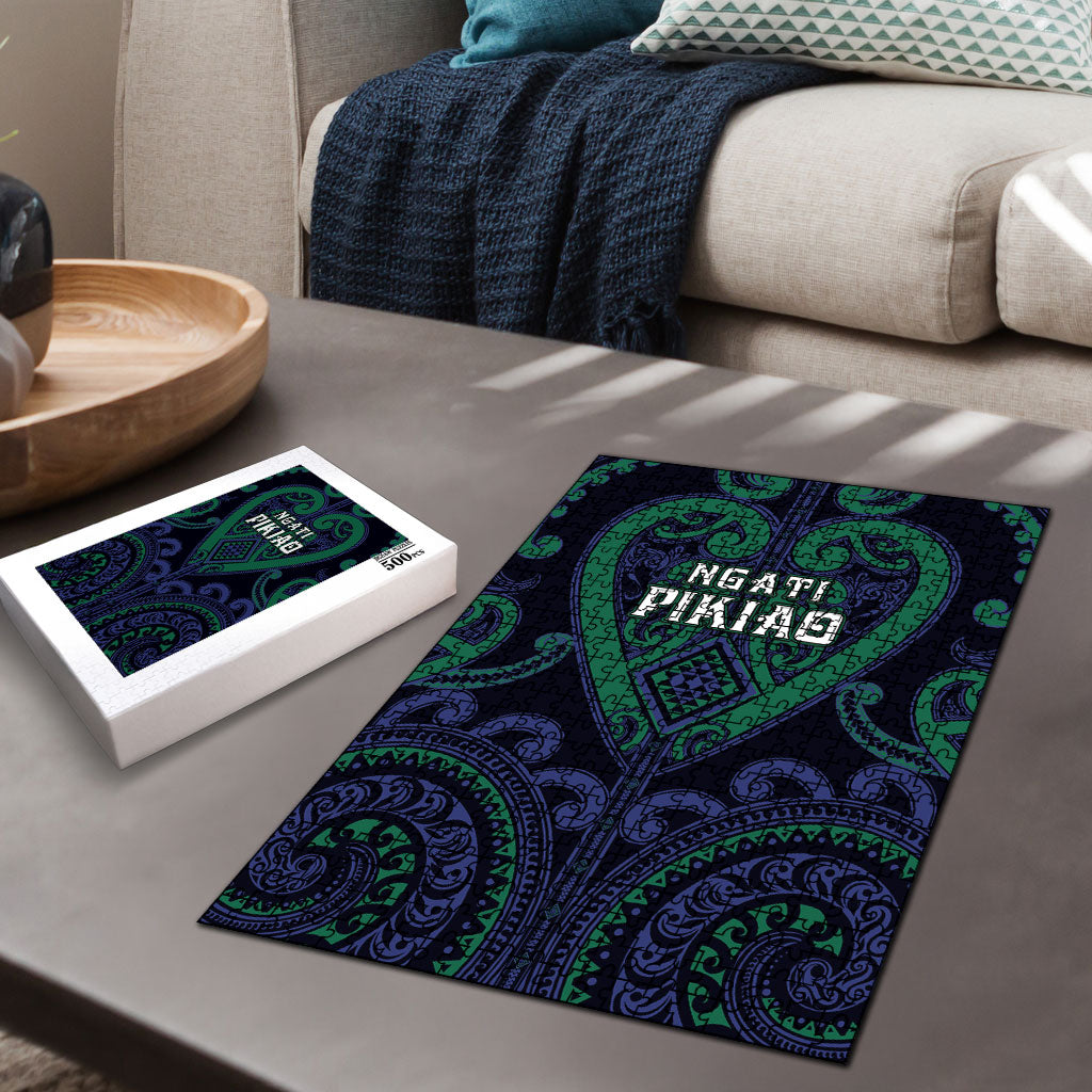 Aotearoa Ngati Pikiao Puzzle Maori Tribal Pattern LT05 - Polynesian Pride