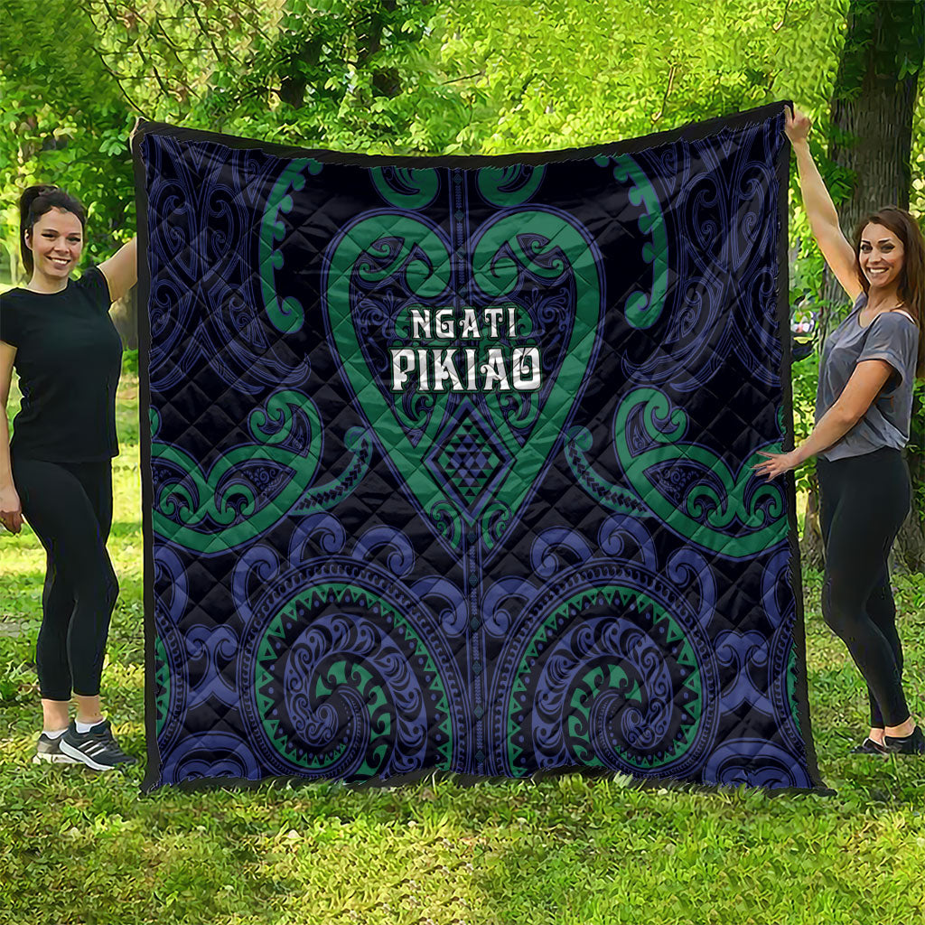Aotearoa Ngati Pikiao Quilt Maori Tribal Pattern LT05 - Polynesian Pride