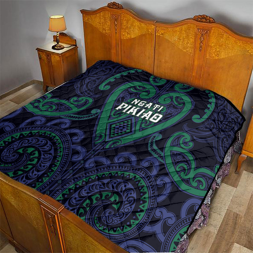 Aotearoa Ngati Pikiao Quilt Maori Tribal Pattern LT05 - Polynesian Pride