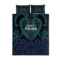 Aotearoa Ngati Pikiao Quilt Bed Set Maori Tribal Pattern LT05 - Polynesian Pride