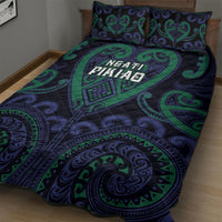 Aotearoa Ngati Pikiao Quilt Bed Set Maori Tribal Pattern LT05 - Polynesian Pride