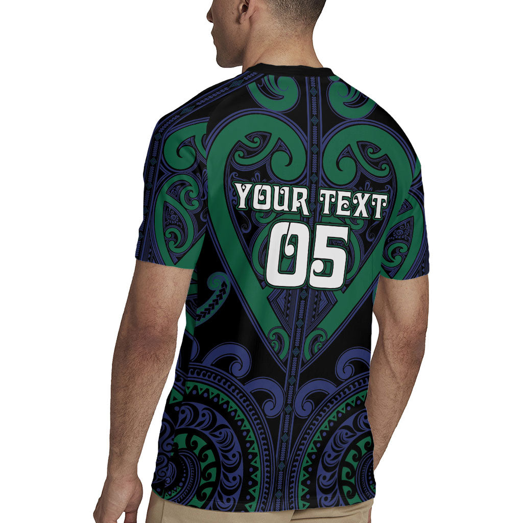 Custom Aotearoa Ngati Pikiao Rugby Jersey Maori Tribal Pattern LT05 - Polynesian Pride