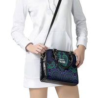 Aotearoa Ngati Pikiao Shoulder Handbag Maori Tribal Pattern LT05 - Polynesian Pride