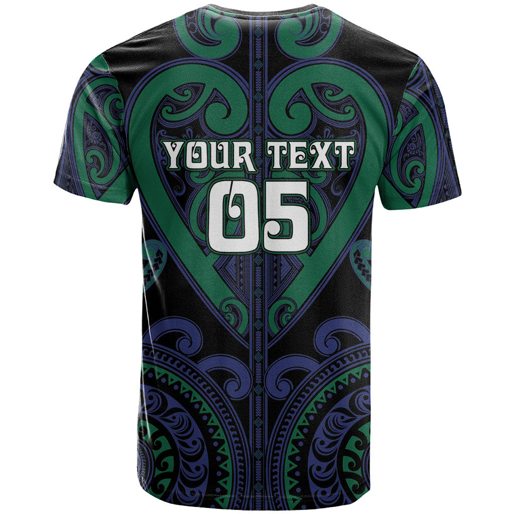 Custom Aotearoa Ngati Pikiao T Shirt Maori Tribal Pattern LT05 - Polynesian Pride