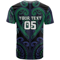Custom Aotearoa Ngati Pikiao T Shirt Maori Tribal Pattern LT05 - Polynesian Pride
