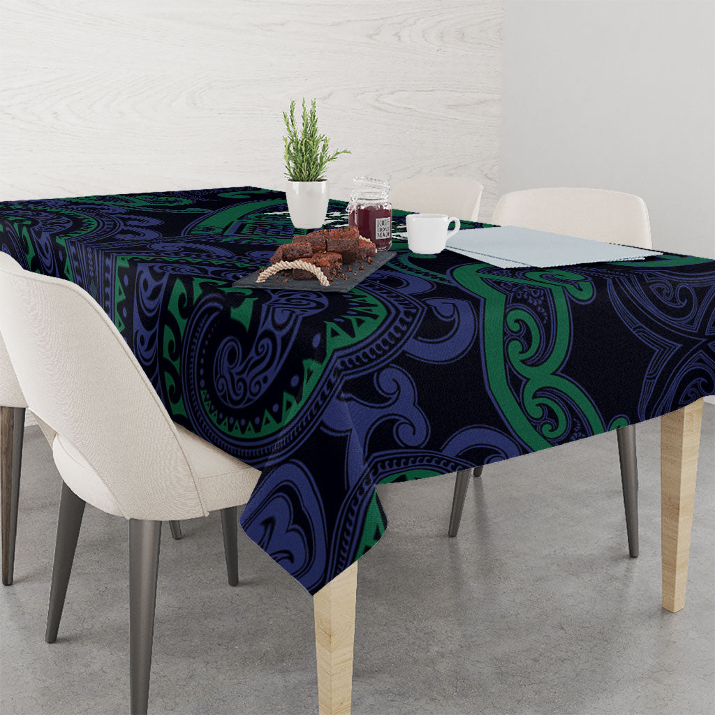Aotearoa Ngati Pikiao Tablecloth Maori Tribal Pattern LT05 - Polynesian Pride