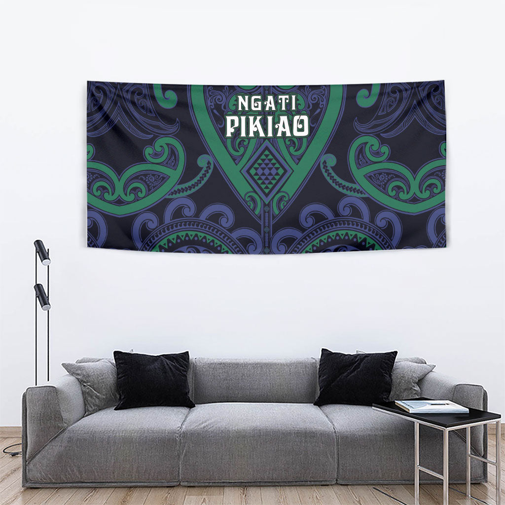 Aotearoa Ngati Pikiao Tapestry Maori Tribal Pattern LT05 - Polynesian Pride