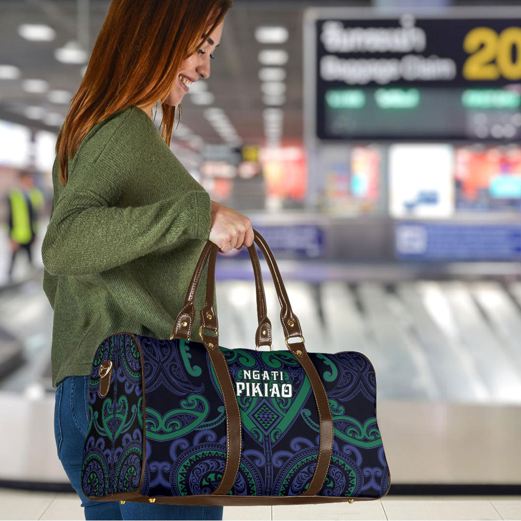 Aotearoa Ngati Pikiao Travel Bag Maori Tribal Pattern LT05 - Polynesian Pride