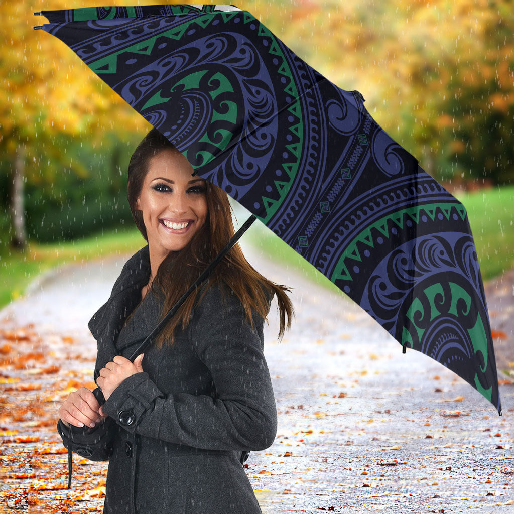 Aotearoa Ngati Pikiao Umbrella Maori Tribal Pattern LT05 - Polynesian Pride