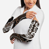 Custom Aotearoa Kati Mamoe Arm Sleeves Maori Tribal Pattern LT05 - Polynesian Pride
