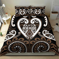 Aotearoa Kati Mamoe Bedding Set Maori Tribal Pattern LT05 - Polynesian Pride