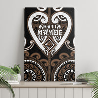 Aotearoa Kati Mamoe Canvas Wall Art Maori Tribal Pattern LT05 - Polynesian Pride