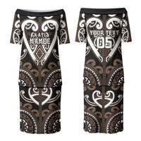 Custom Aotearoa Kati Mamoe Couples Matching Puletasi and Hawaiian Shirt Maori Tribal Pattern LT05 - Polynesian Pride