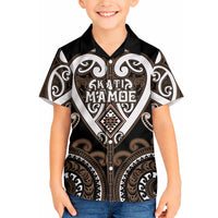 Custom Aotearoa Kati Mamoe Hawaiian Shirt Maori Tribal Pattern LT05 - Polynesian Pride