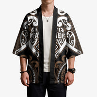 Custom Aotearoa Kati Mamoe Kimono Maori Tribal Pattern LT05 - Polynesian Pride