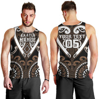 Custom Aotearoa Kati Mamoe Men Tank Top Maori Tribal Pattern LT05 - Polynesian Pride
