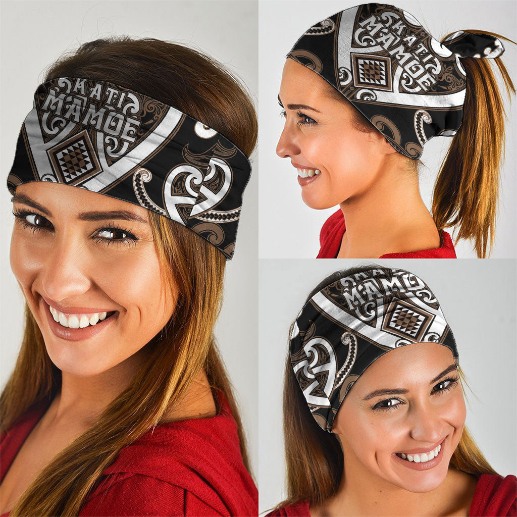 Aotearoa Kati Mamoe Neck Gaiter Maori Tribal Pattern LT05 - Polynesian Pride
