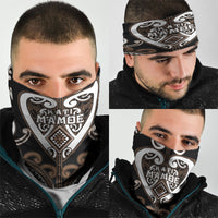 Aotearoa Kati Mamoe Neck Gaiter Maori Tribal Pattern LT05 - Polynesian Pride
