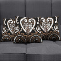 Aotearoa Kati Mamoe Pillow Cover Maori Tribal Pattern LT05 - Polynesian Pride