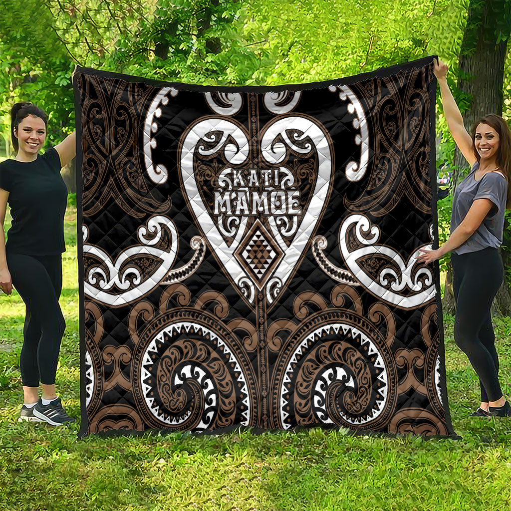Aotearoa Kati Mamoe Quilt Maori Tribal Pattern LT05 - Polynesian Pride