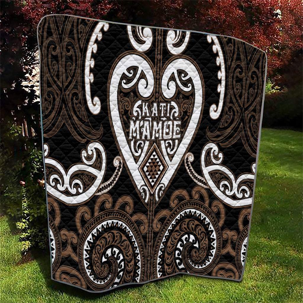 Aotearoa Kati Mamoe Quilt Maori Tribal Pattern LT05 - Polynesian Pride