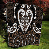 Aotearoa Kati Mamoe Quilt Maori Tribal Pattern LT05 - Polynesian Pride