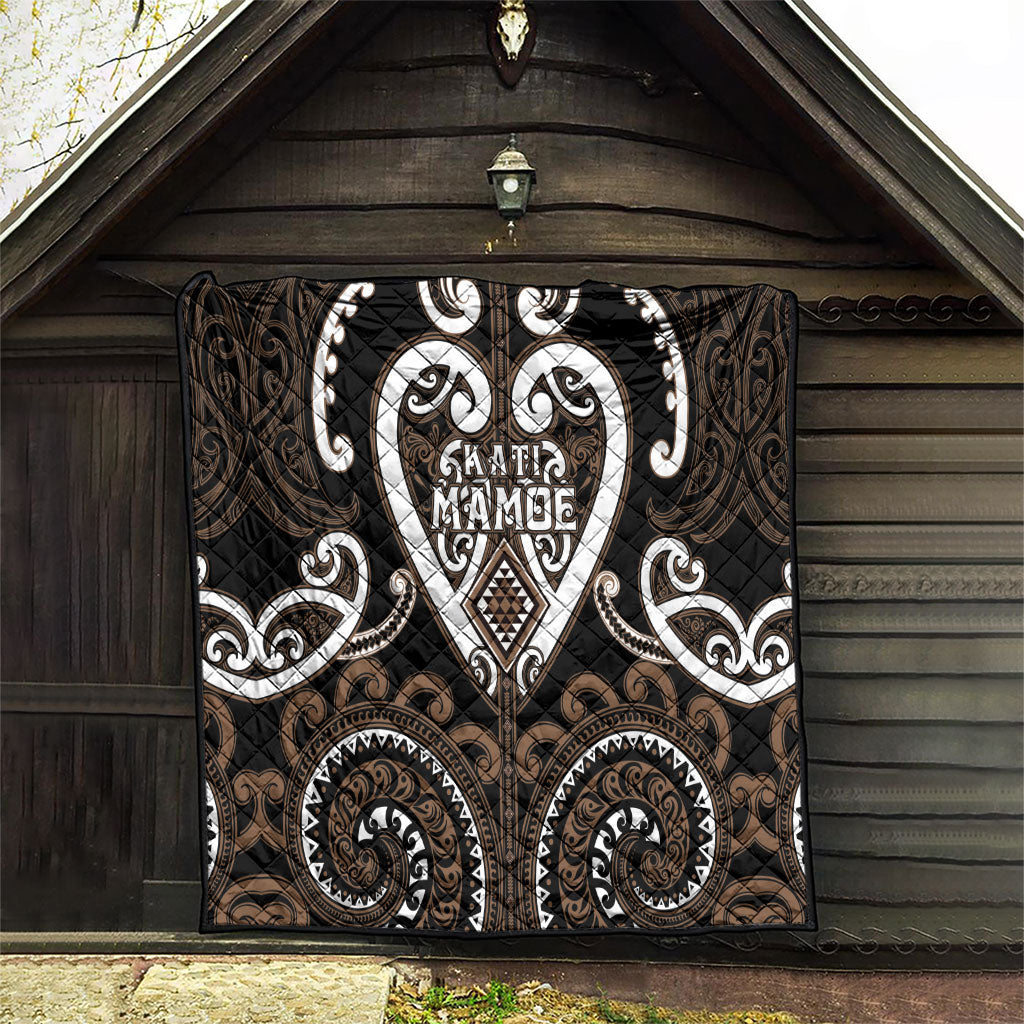 Aotearoa Kati Mamoe Quilt Maori Tribal Pattern LT05 - Polynesian Pride