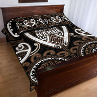 Aotearoa Kati Mamoe Quilt Bed Set Maori Tribal Pattern LT05 - Polynesian Pride