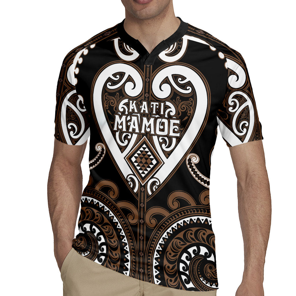 Custom Aotearoa Kati Mamoe Rugby Jersey Maori Tribal Pattern LT05 - Polynesian Pride
