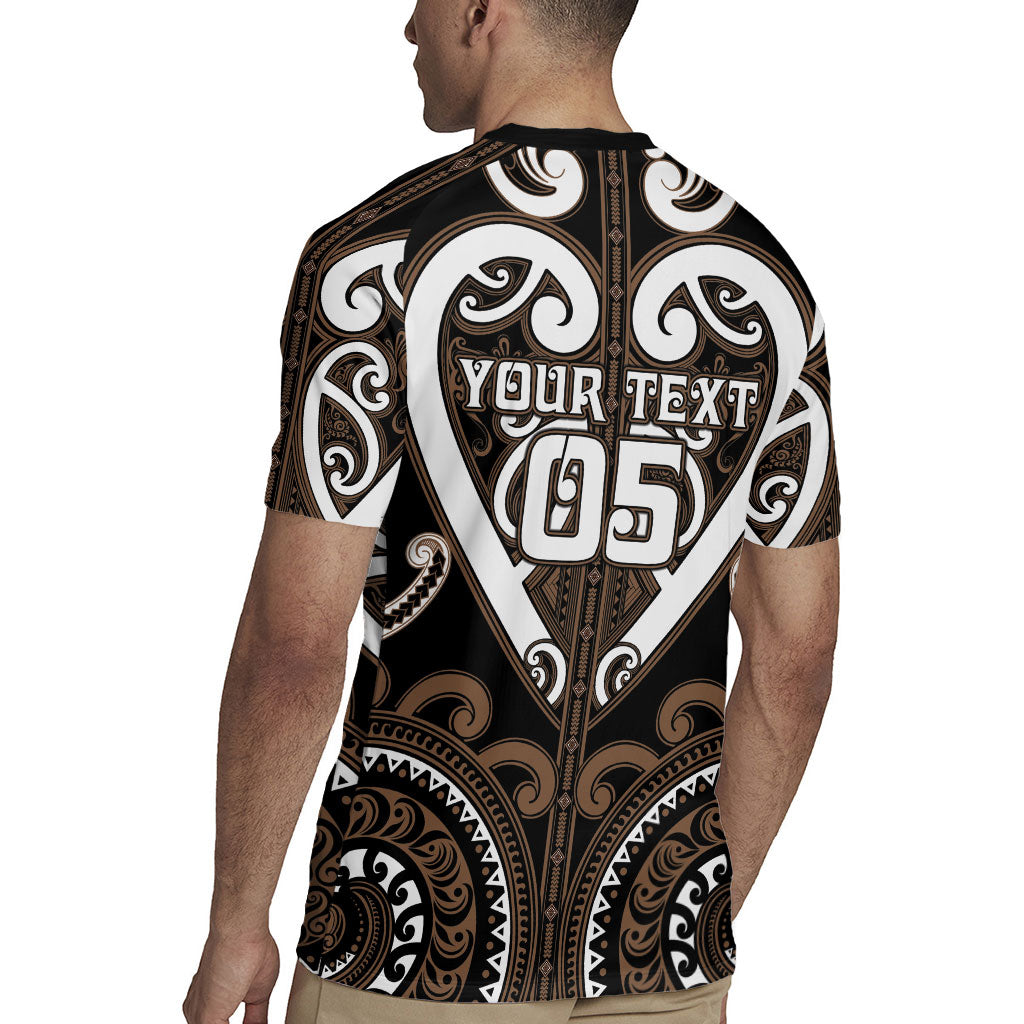 Custom Aotearoa Kati Mamoe Rugby Jersey Maori Tribal Pattern LT05 - Polynesian Pride