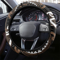 Aotearoa Kati Mamoe Steering Wheel Cover Maori Tribal Pattern LT05 - Polynesian Pride