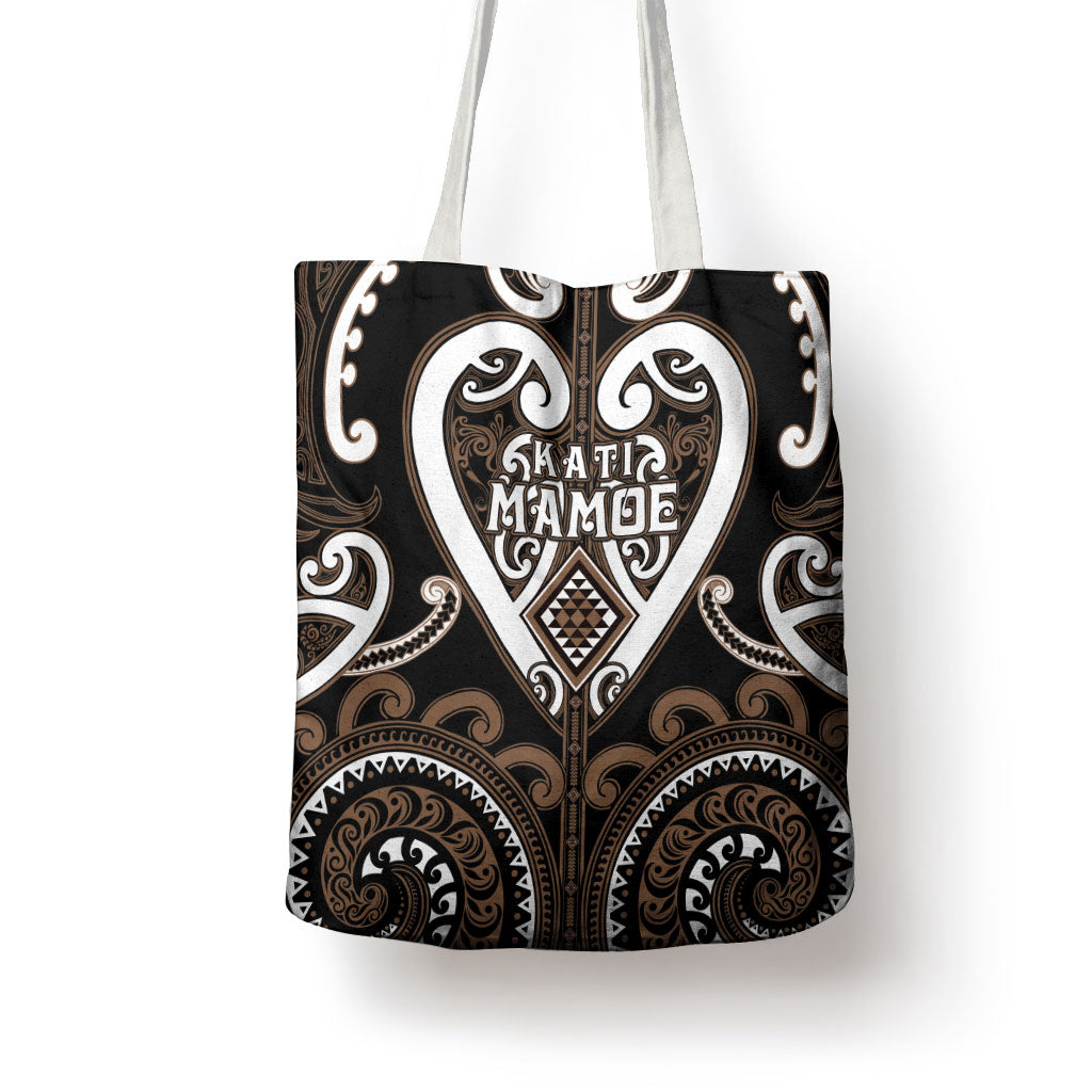 Aotearoa Kati Mamoe Tote Bag Maori Tribal Pattern LT05 - Polynesian Pride