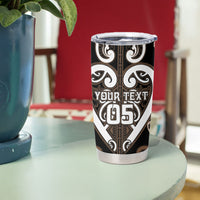 Custom Aotearoa Kati Mamoe Tumbler Cup Maori Tribal Pattern LT05 - Polynesian Pride