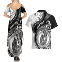 personalized-go-fishing-couples-matching-summer-maxi-dress-and-hawaiian-shirt-polynesian-pattern