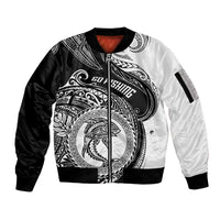 personalized-go-fishing-sleeve-zip-bomber-jacket-polynesian-pattern