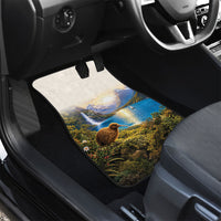 New Zealand Flag Car Mats Scenic Nature LT05 - Polynesian Pride
