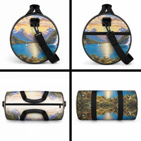 New Zealand Flag Duffle Bag Scenic Nature LT05 - Polynesian Pride