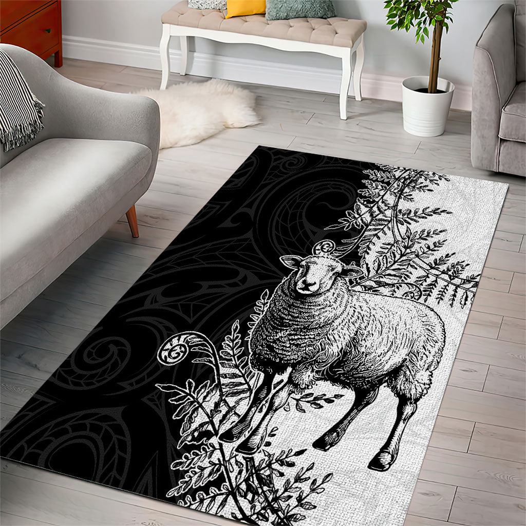 New Zealand Aotearoa Hipi Area Rug Maori Pattern LT05 - Polynesian Pride
