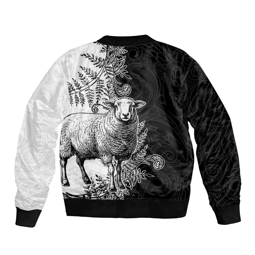 New Zealand Aotearoa Hipi Bomber Jacket Maori Pattern LT05 - Polynesian Pride