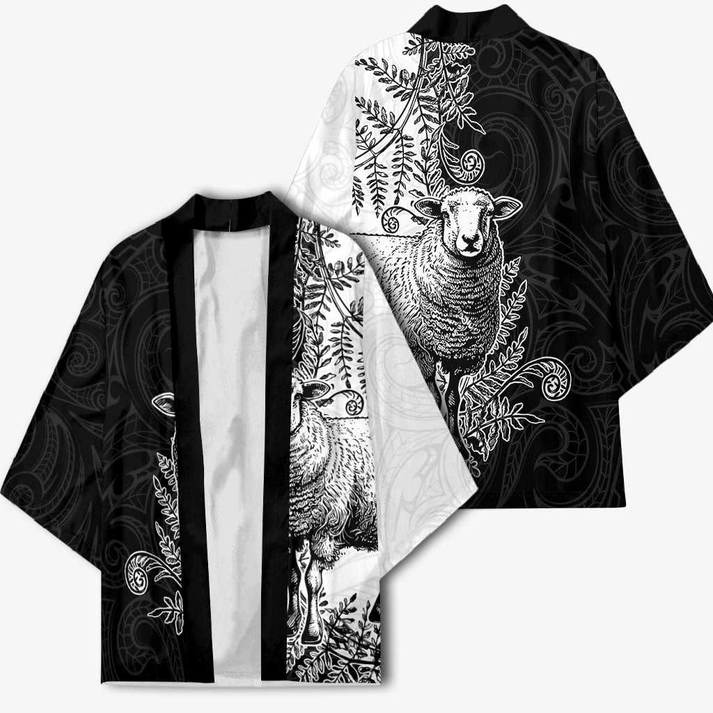 New Zealand Aotearoa Hipi Kimono Maori Pattern LT05 - Polynesian Pride
