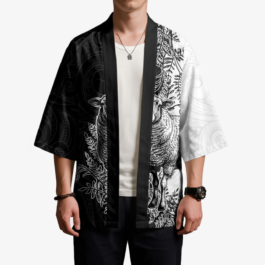 New Zealand Aotearoa Hipi Kimono Maori Pattern LT05 - Polynesian Pride