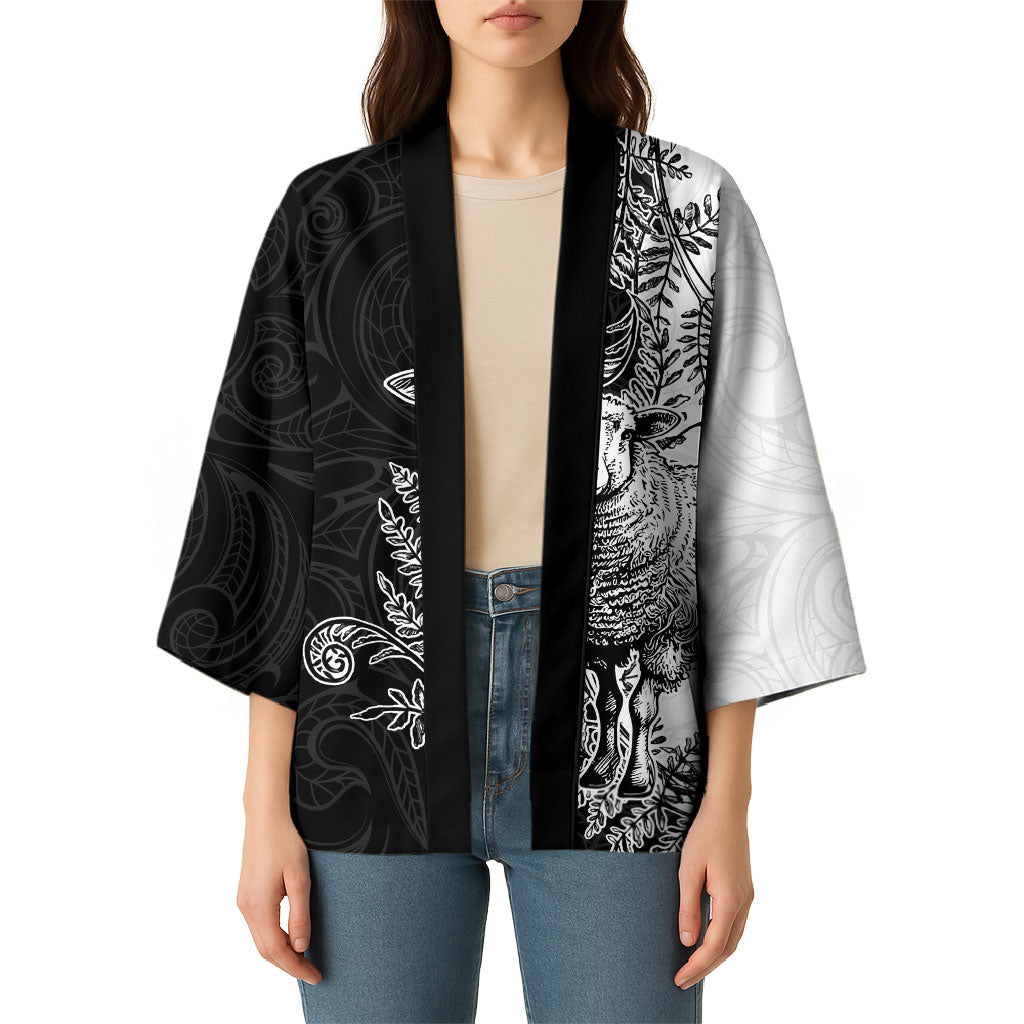 New Zealand Aotearoa Hipi Kimono Maori Pattern LT05 - Polynesian Pride