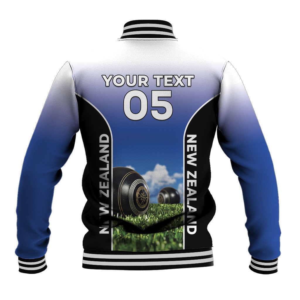 Custom New Zealand Lawn Bowls Baseball Jacket Unique Style LT05 - Polynesian Pride