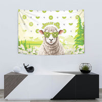 New Zealand Funny Woolly Kiwi Sheep Tapestry LT05 - Polynesian Pride