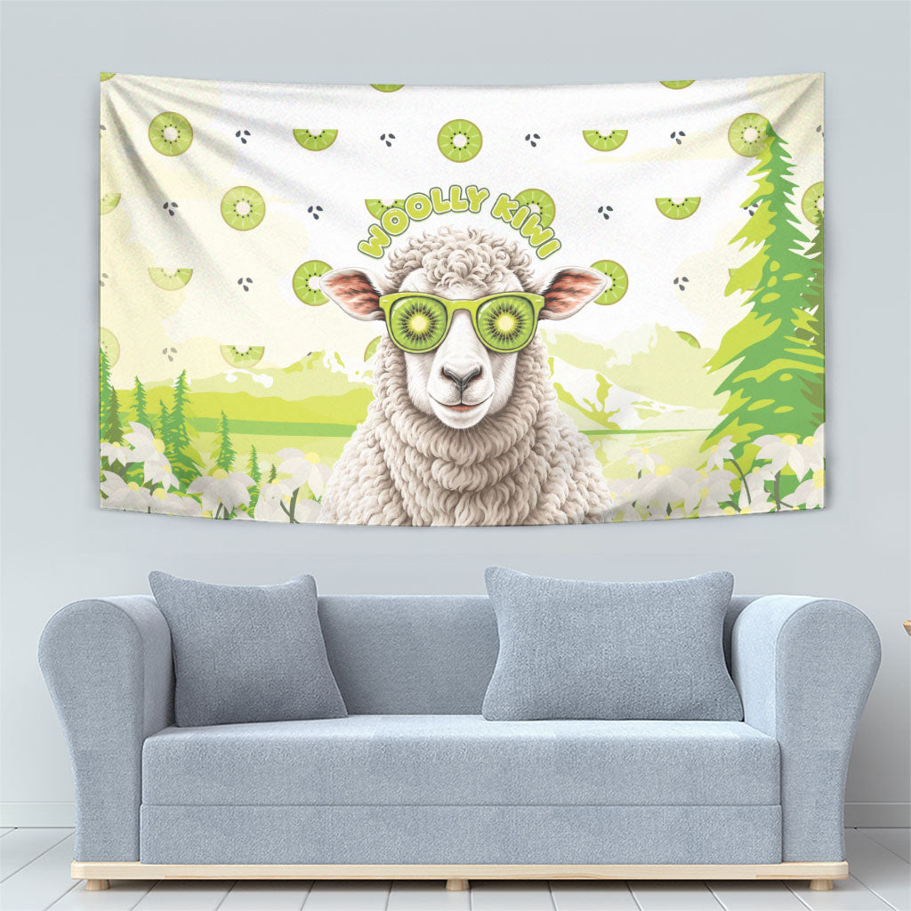 New Zealand Funny Woolly Kiwi Sheep Tapestry LT05 - Polynesian Pride