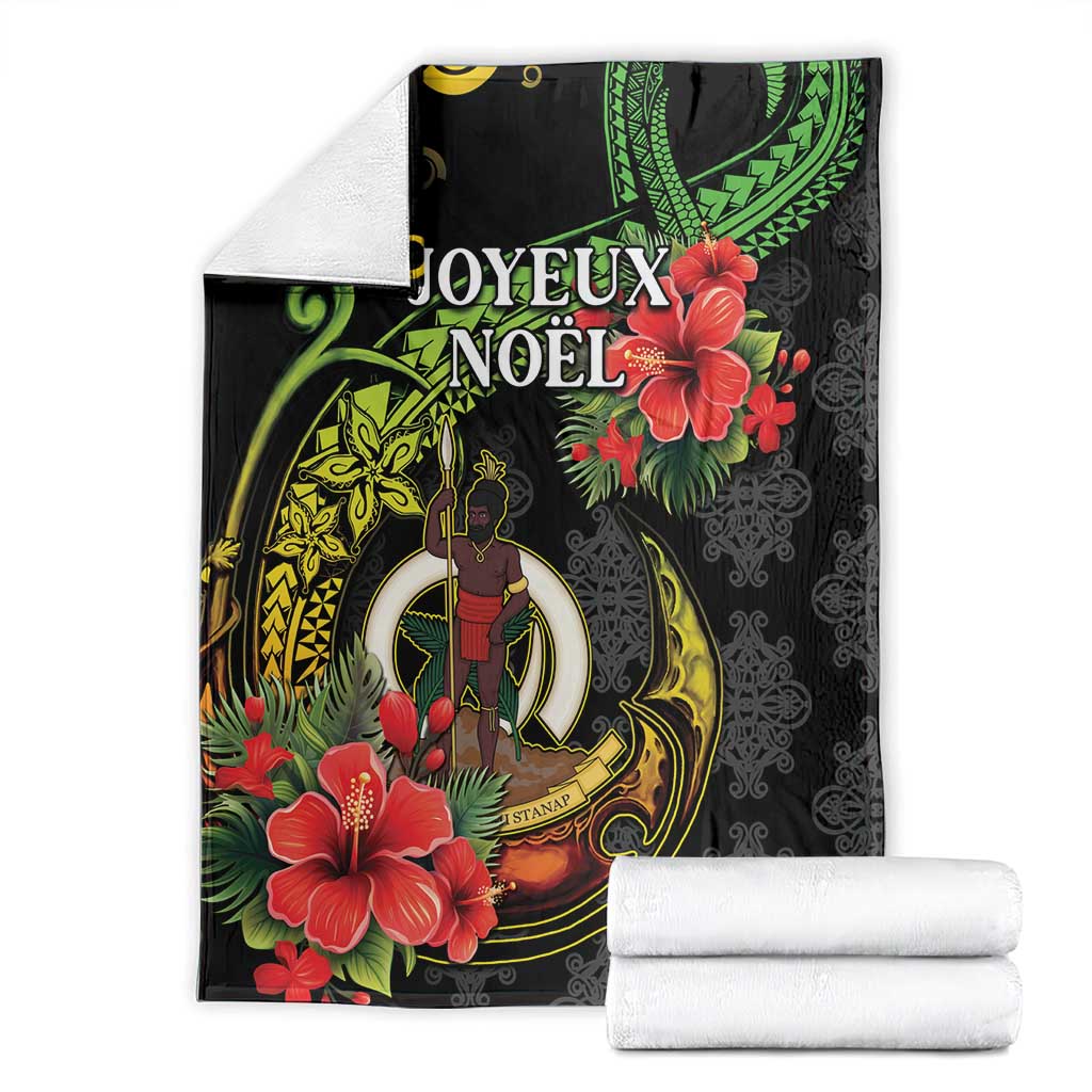 Love Vanuatu Christmas Blanket God Yumi Polynesian Tribal Pattern
