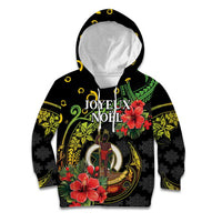 Love Vanuatu Christmas Kid Hoodie God Yumi Polynesian Tribal Pattern