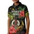Love Vanuatu Christmas Kid Polo Shirt God Yumi Polynesian Tribal Pattern