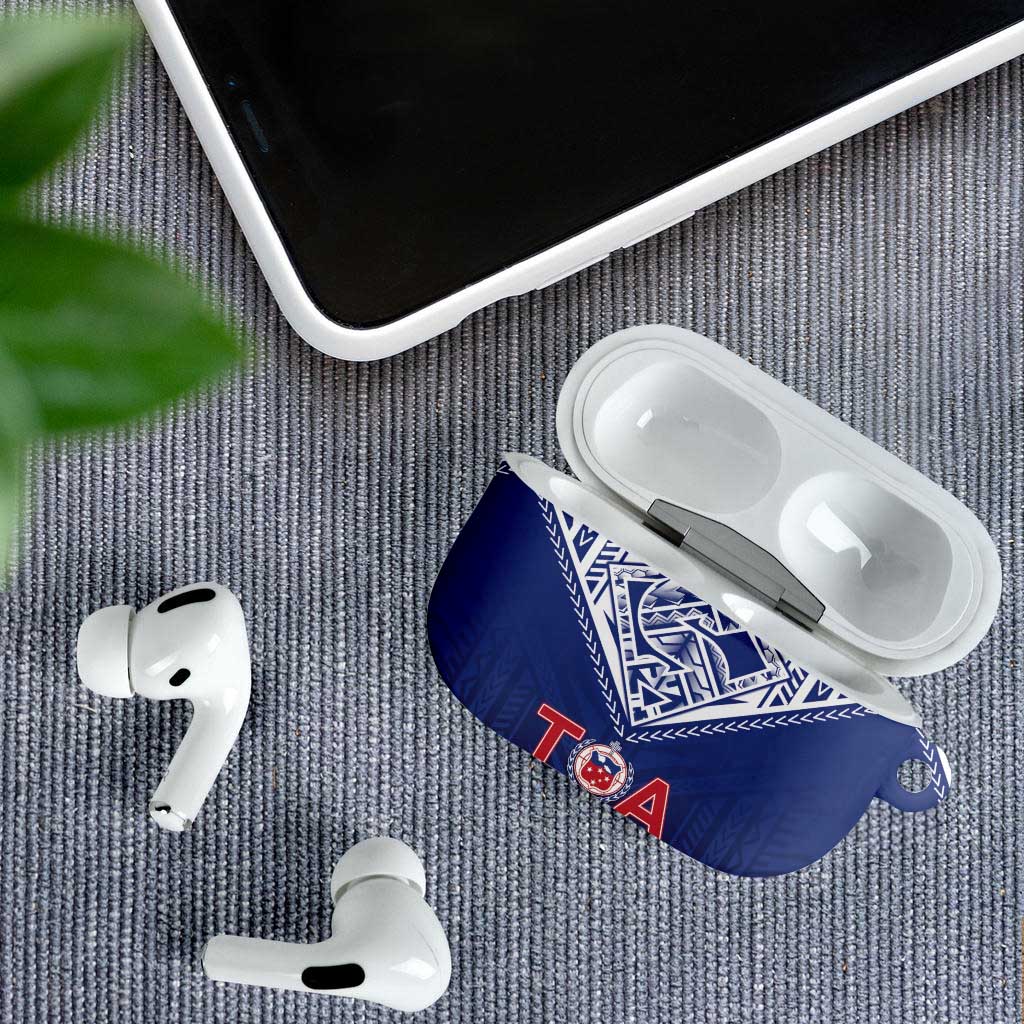 Super Toa Samoa Rugby AirPods Case Warrior Spirit LT05